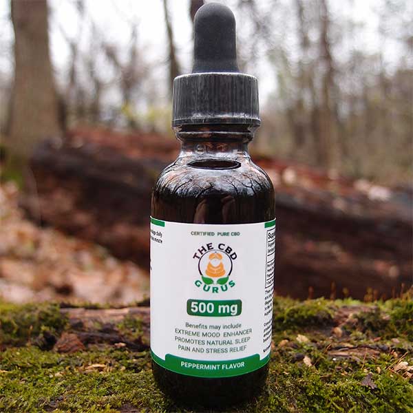 CBD Oil 500mg Peppermint