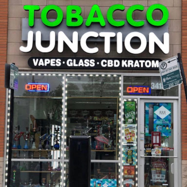 Tobacco Junction Vapes Glass Cbd Kratom 768x766