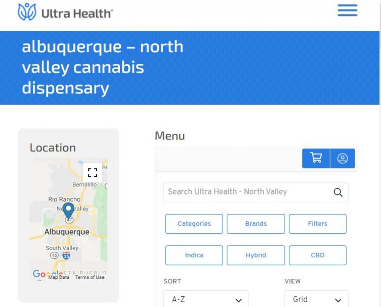 Ultra Health Dispensary North Valley 768x619