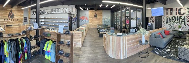 Fire Leaf Marijuana Cannabis Dispensary in Stockyards OKC 768x256