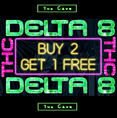 The Cave Smoke Shop Delta 8 CBD Disposable Vape Superstore